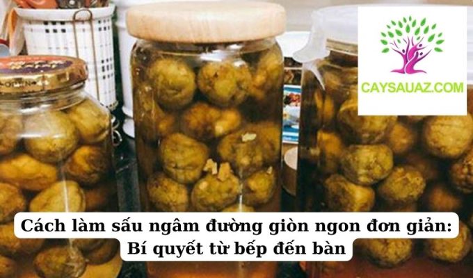 Cách làm sấu ngâm đường giòn ngon đơn giản Bí quyết từ bếp đến bàn